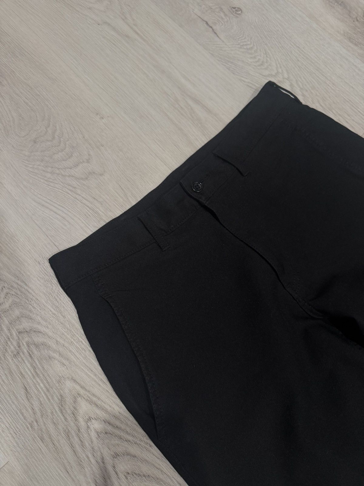 Comme des Garcons Black s/s 2008 wool black pants!! Size US 32 / EU 48 - 3 Thumbnail