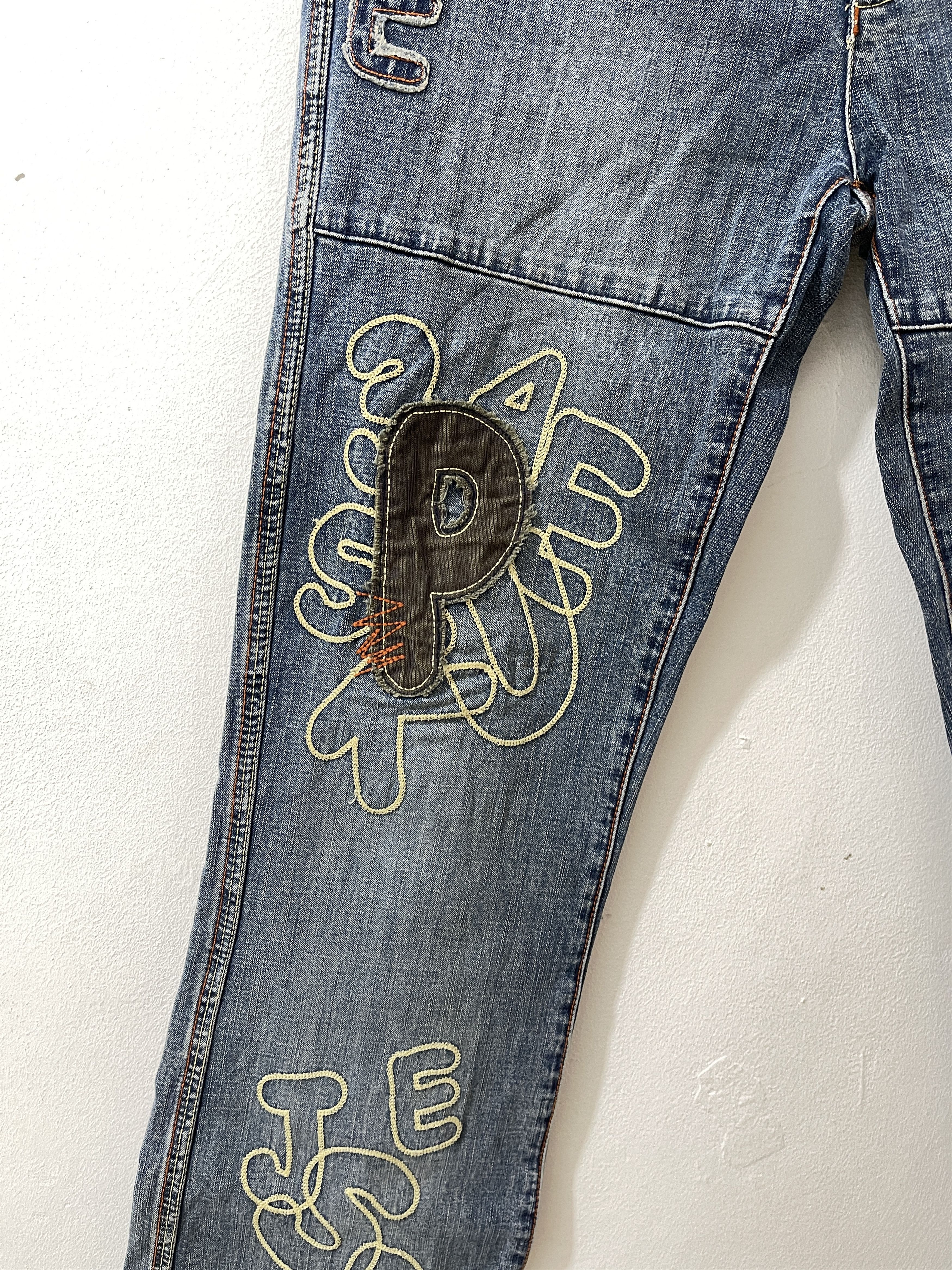 Pepe Jeans Pepe Jeans Archive Y2k Crazy Patchwork Pants Size US 29 - 5 Thumbnail