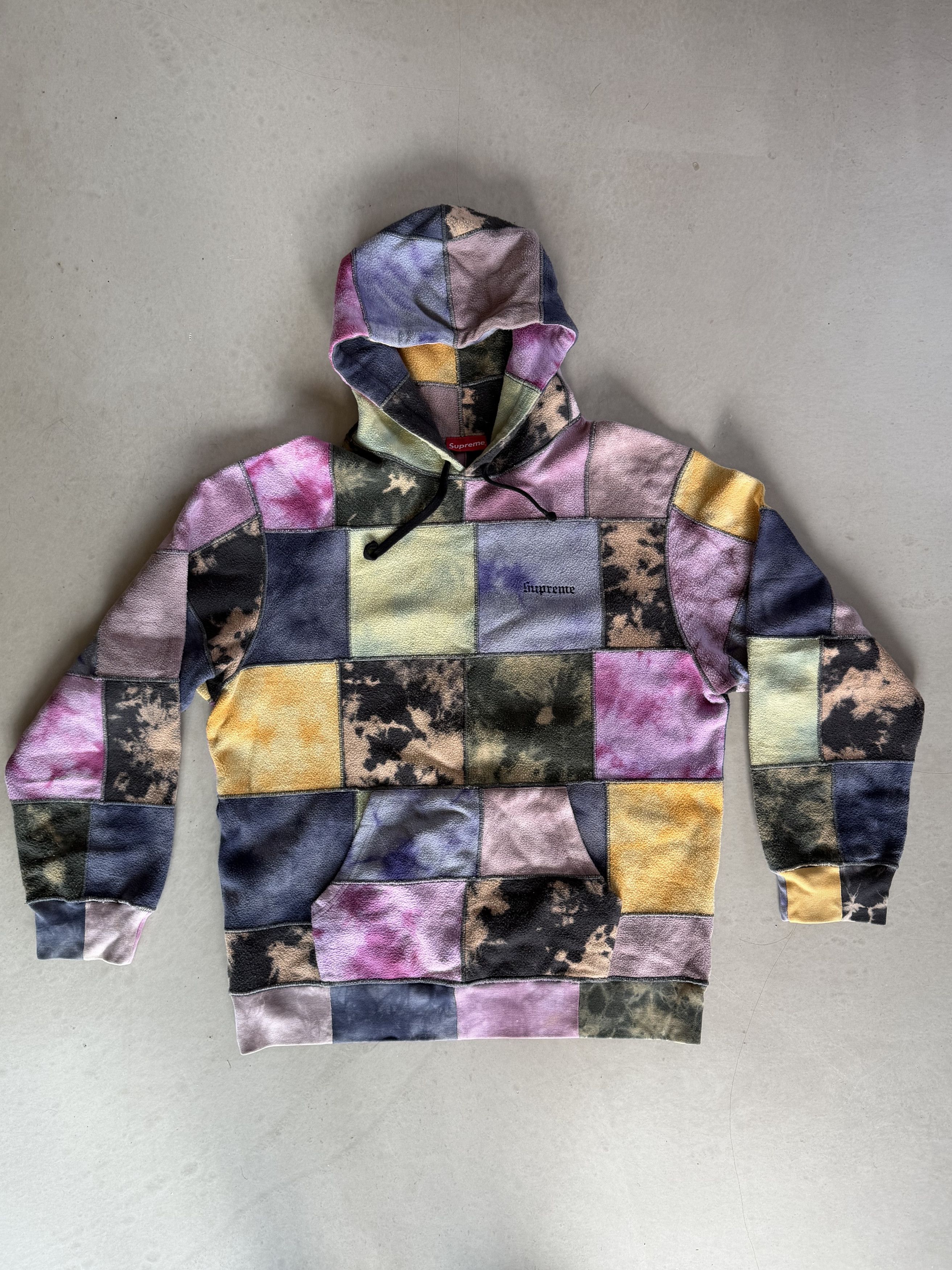Supreme Patchwork Hoodie | Grailed