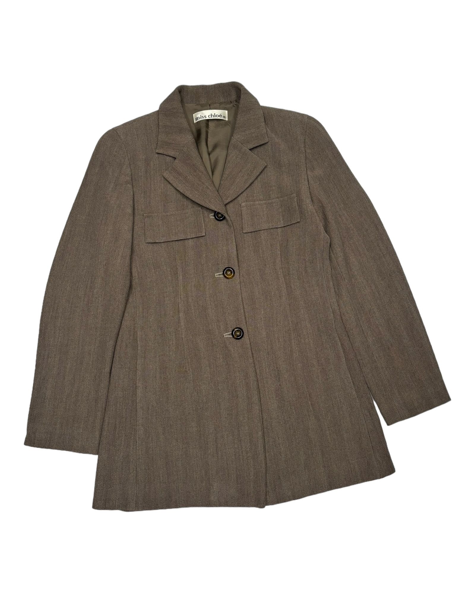 Miss Chloe⌇vintage⌇green jacket VINTAGE MISS CHLOE BUTTON JACKET