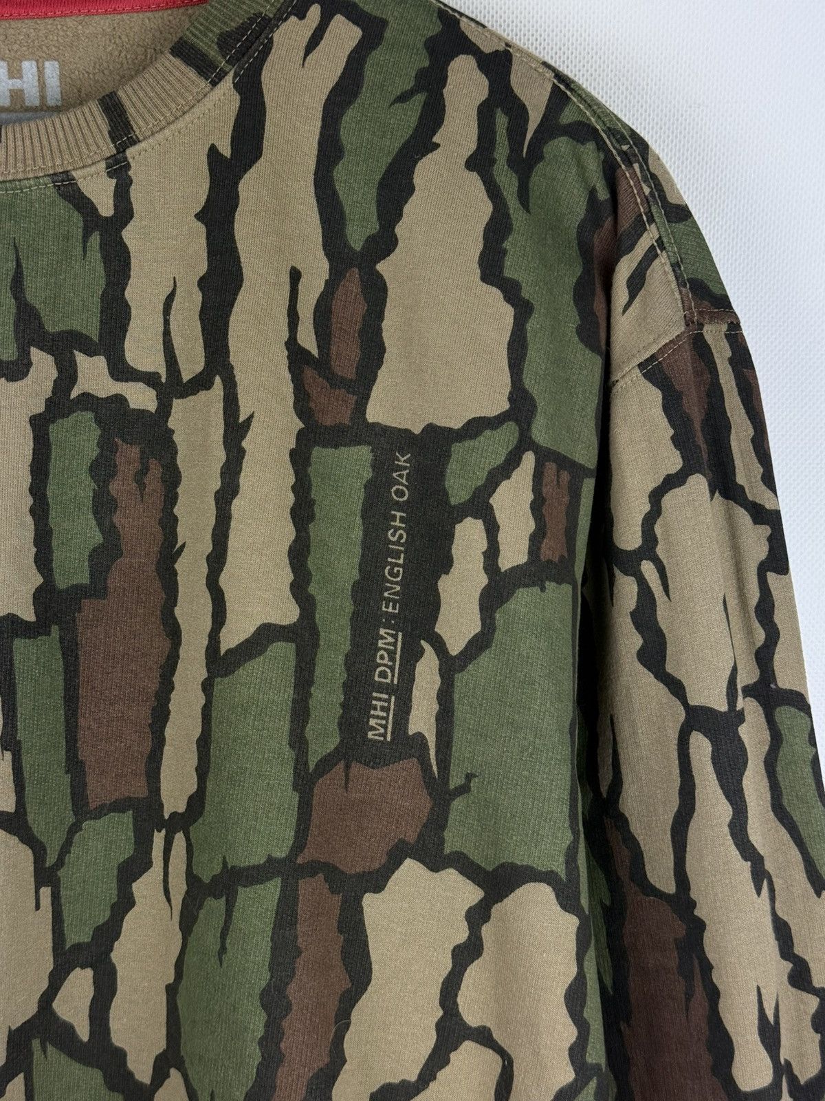 Maharishi MHI Maha Trebark English Mossy Oak Camo Cotton Sweatshirt Size US XL / EU 56 / 4 - 9 Thumbnail