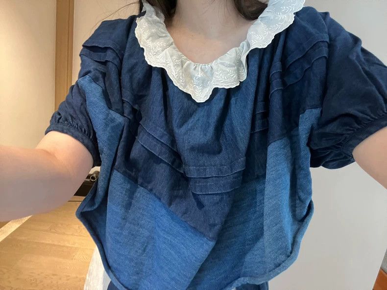 Comme des Garcons Comme Des Garcons Short Sleeve Blouse Size S / US 4 / IT 40 - 1 Thumbnail