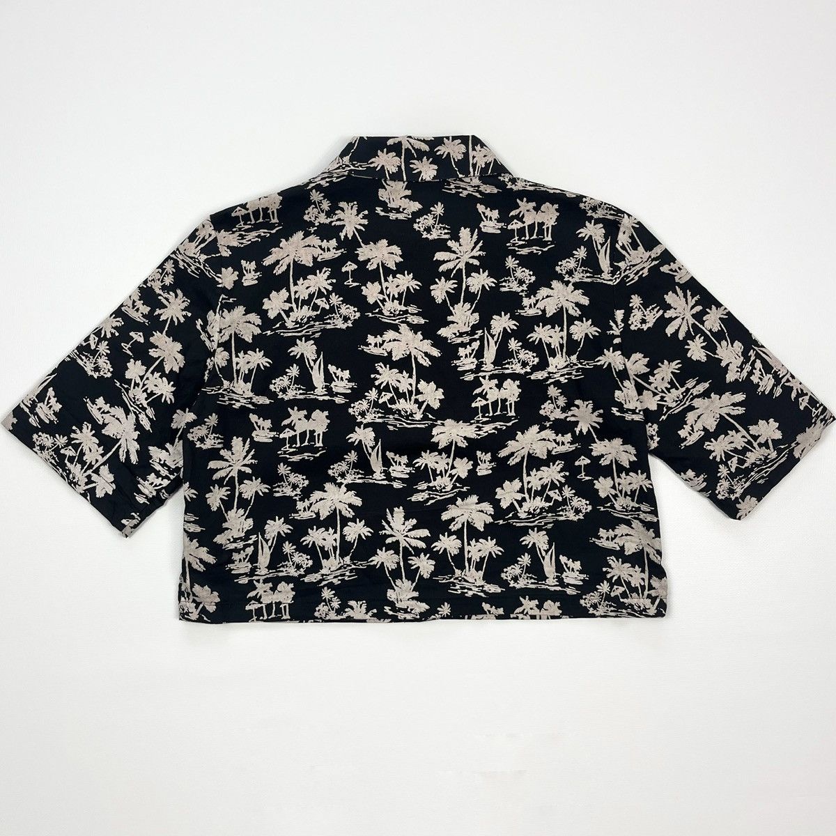 Maje Maje Cropped Shirt Palm Print Size 2 Tropical Size M / US 6-8 / IT 42-44 - 10 Thumbnail