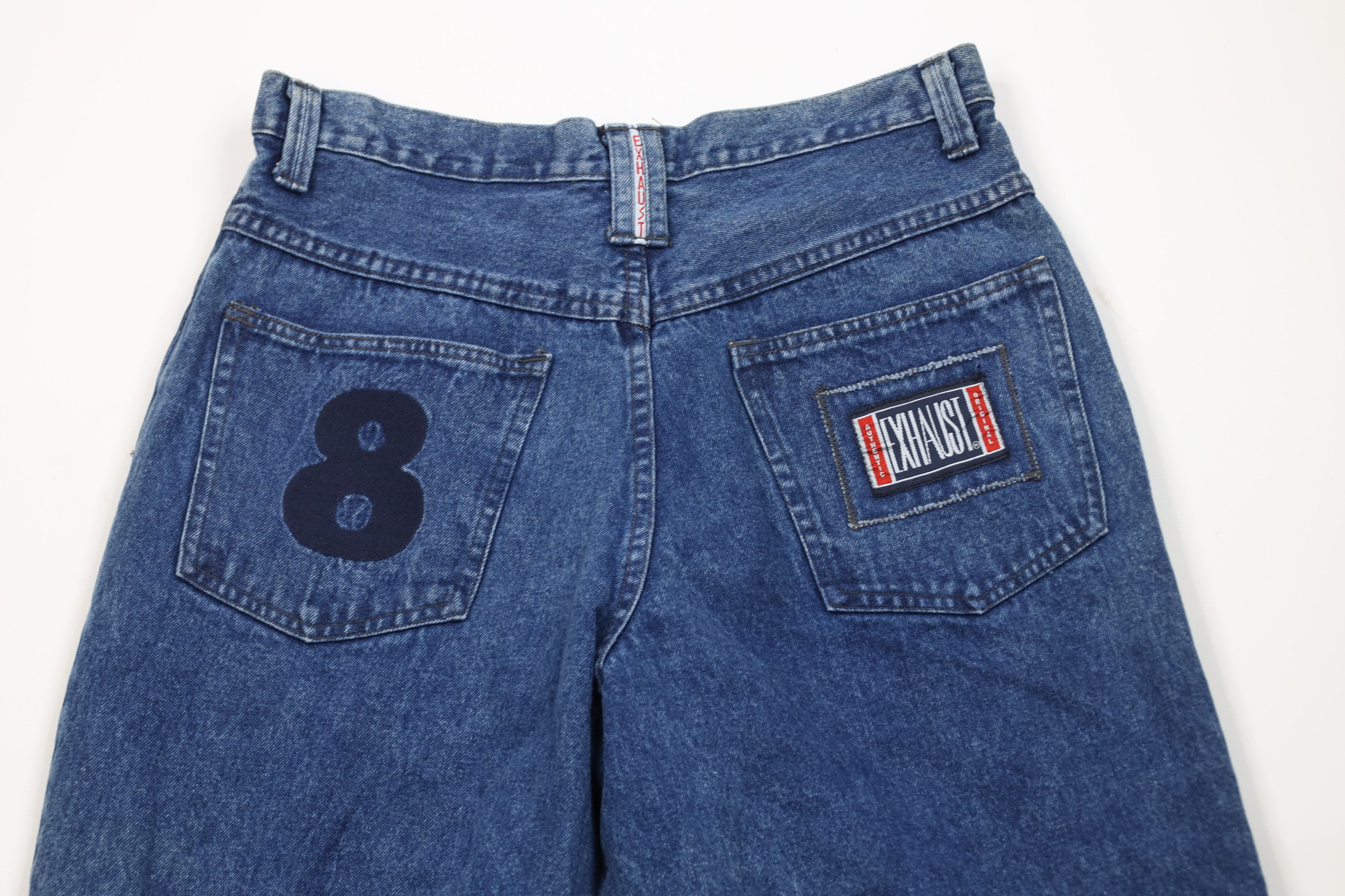 Vintage Deadstock Vintage 90s Streetwear Skateboard Jeans 8 Ball Size US 33 - 11 Thumbnail