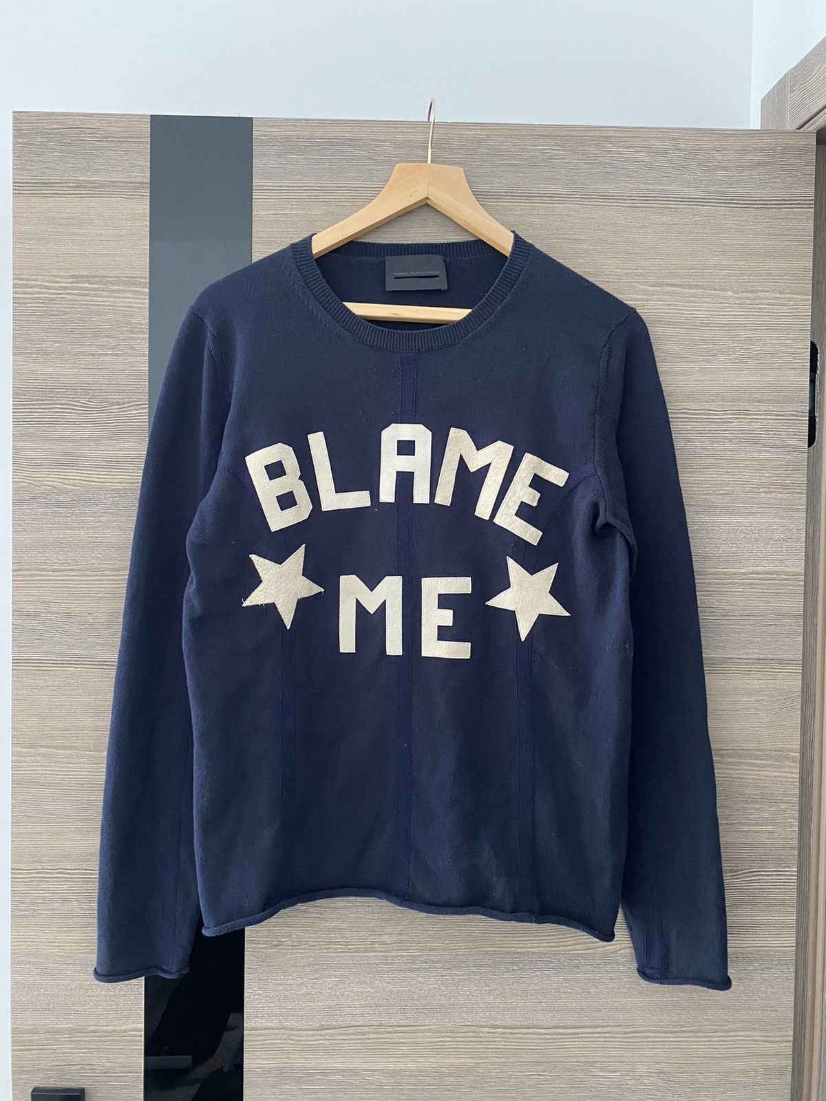 Designer × Diesel × Diesel Black Gold Diesel Black Gold Blame Me Sweatshirt Size US S / EU 44-46 / 1 - 1 Thumbnail
