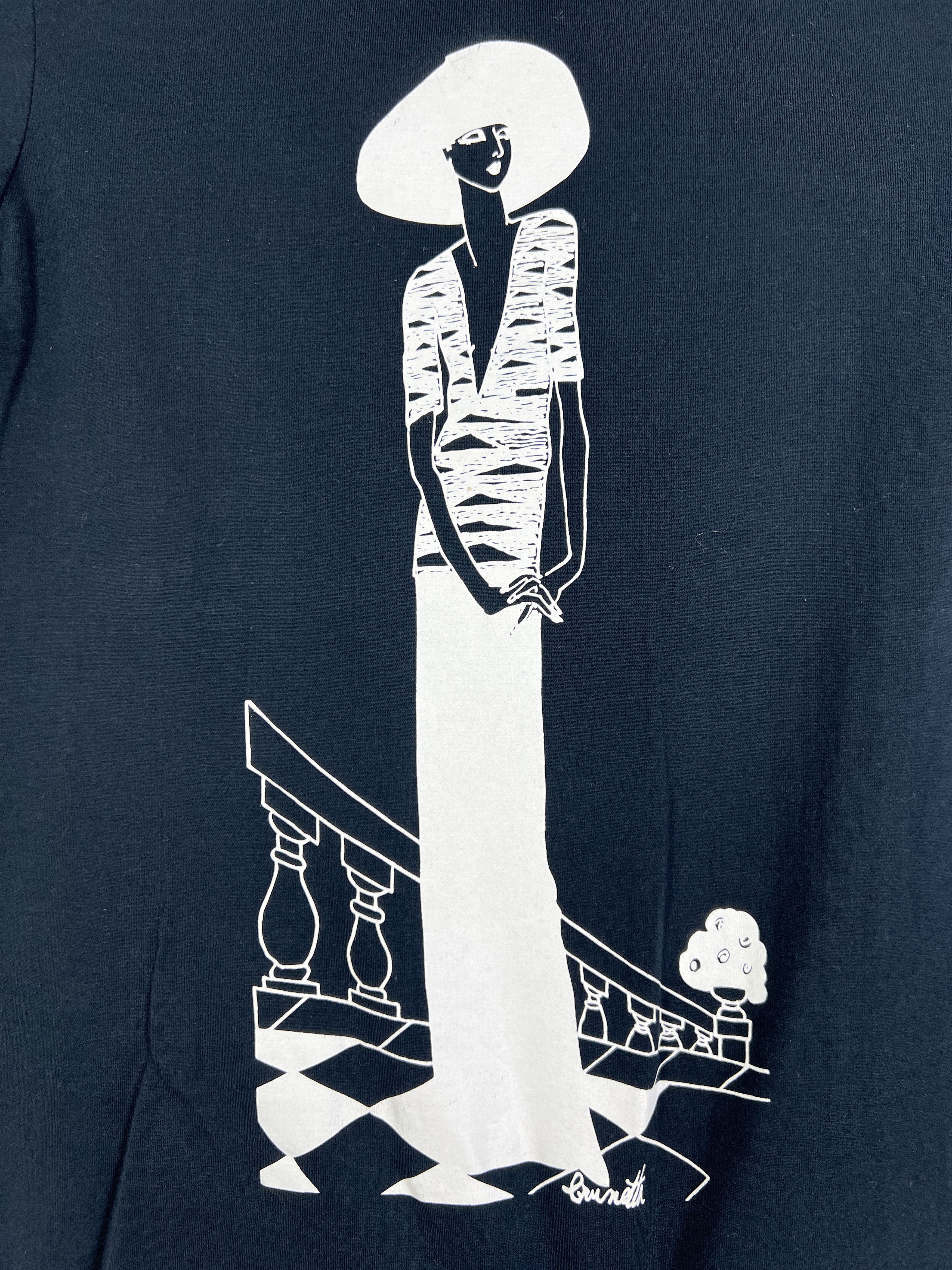 Missoni MISSONI Art Graphic Printed L/S Tee GTMP346 Size S / US 4 / IT 40 - 2 Thumbnail