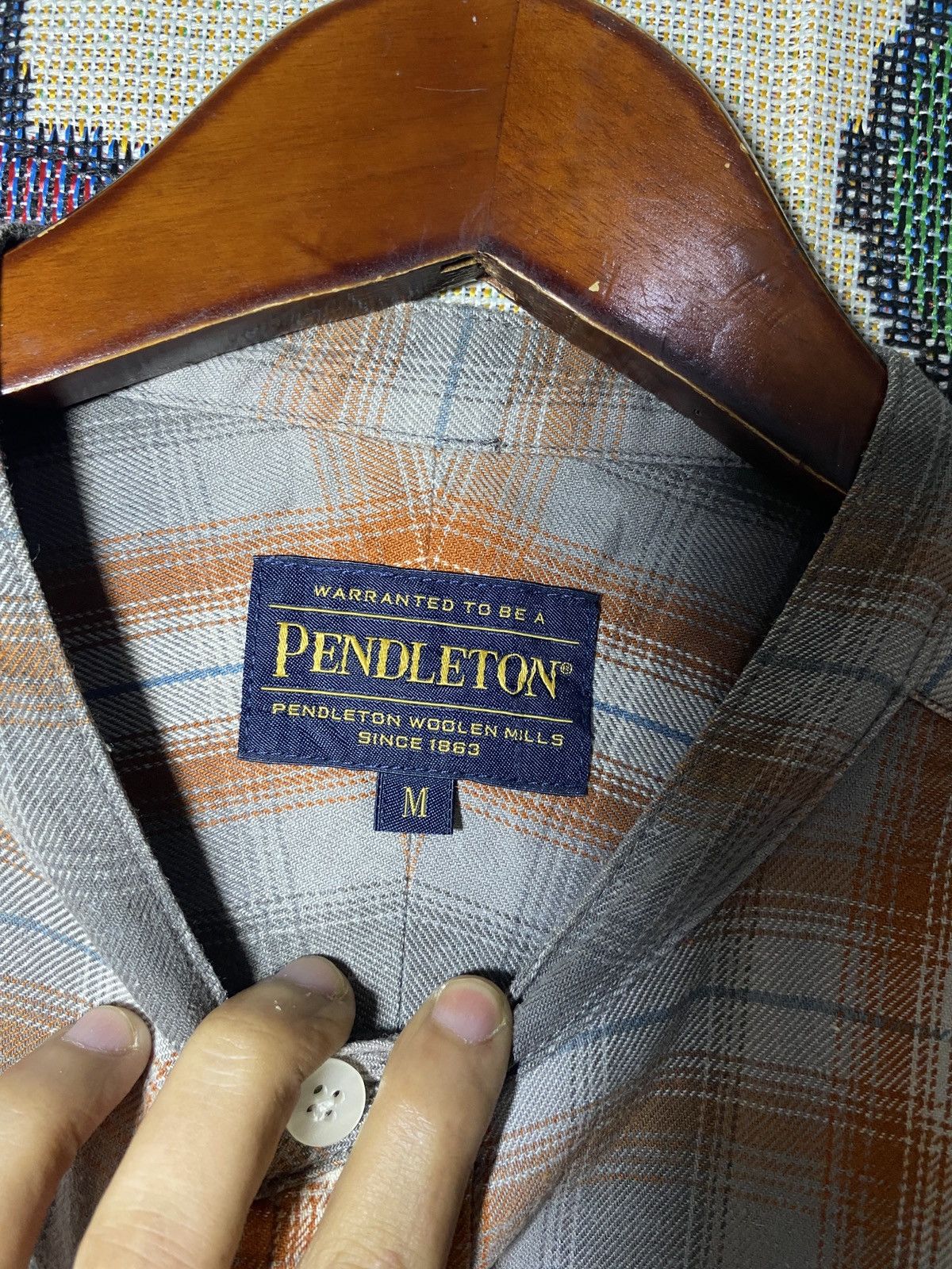 Pendleton Pendleton Vintage Shirt Rare Size US L / EU 52-54 / 3 - 4 Thumbnail