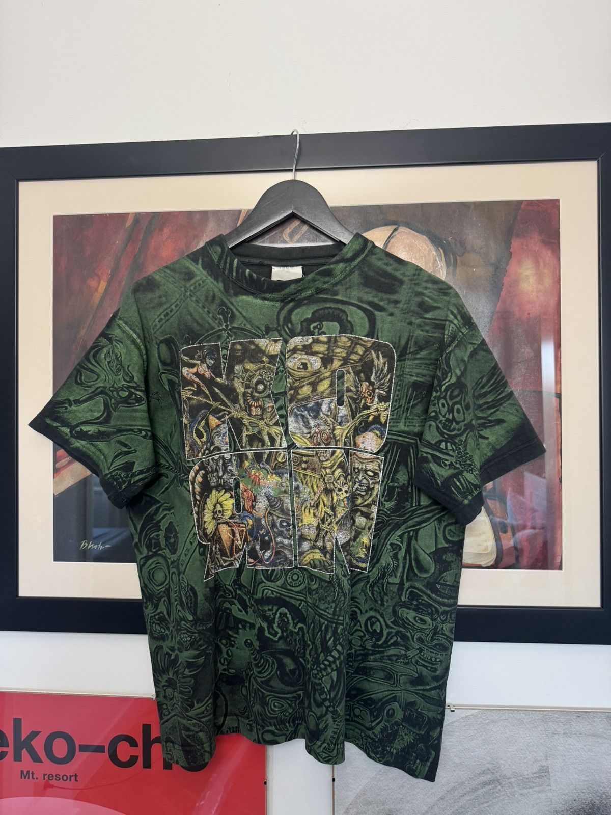 Band Tees Vintage Korn FullPrint Band Tee 90s All Over Print Rock Rare Size US L / EU 52-54 / 3 - 1 Thumbnail