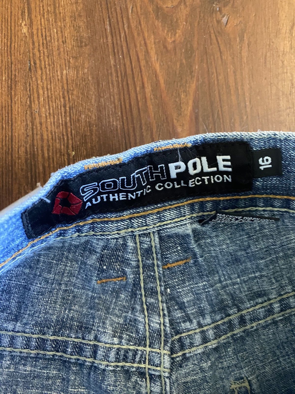 Southpole × Vintage Vintage Y2K’s South Pole Double Knee Cargo Wide Jeans 26x28 Size US 26 / EU 42 - 8 Thumbnail