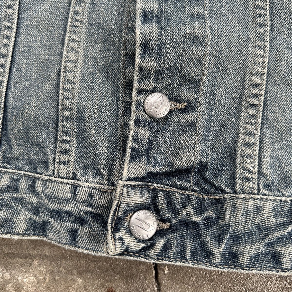 Diesel Vintage Y2K Diesel Denim Jacket Size M / US 6-8 / IT 42-44 - 5 Thumbnail