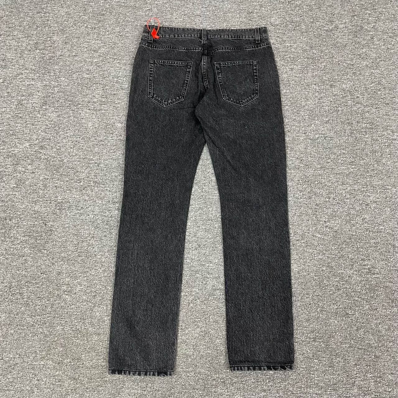 Saint Laurent Paris Saint laurent Knife Damage D02 Washed Jeans 2501-Nextarrow Size US 30 / EU 46 - 2 Thumbnail