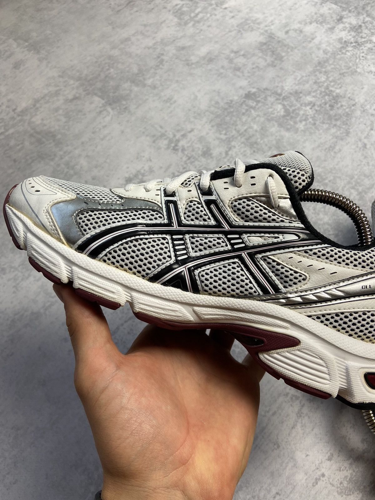 Asics × Vintage RARE ASICS Gel Blackhawk Ruby Y2K Running VINTAGE SNEAKERS Size US 7 / EU 40 - 7 Thumbnail