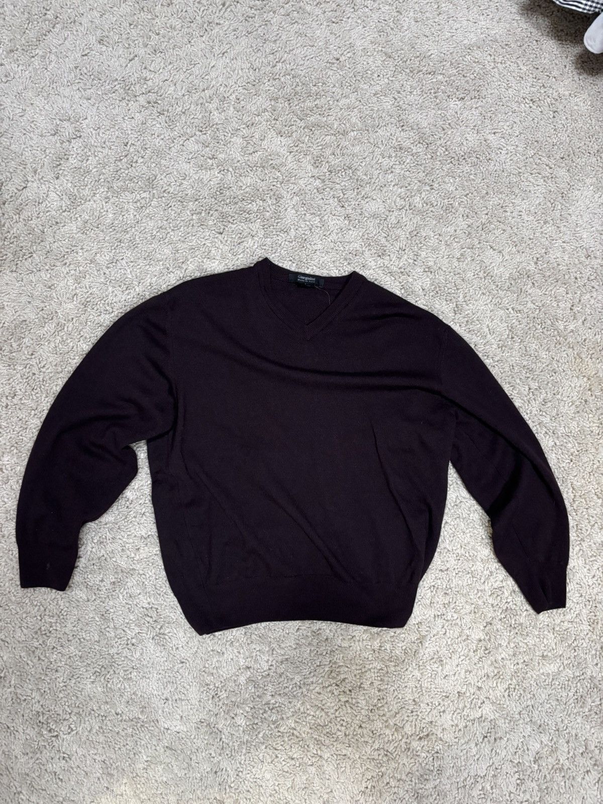 Other Vintage, brown Giorgiloni wool sweater - Size: Medium Size US M / EU 48-50 / 2 - 1 Thumbnail