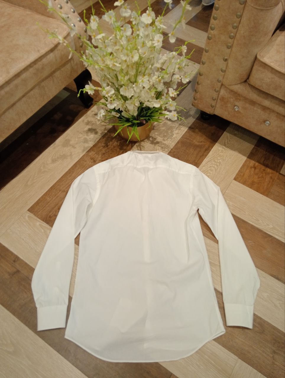 Neil Barrett NEIL BARRETT SLIM FIT WHITE SHIRT - WHITE Size US L / EU 52-54 / 3 - 10 Thumbnail