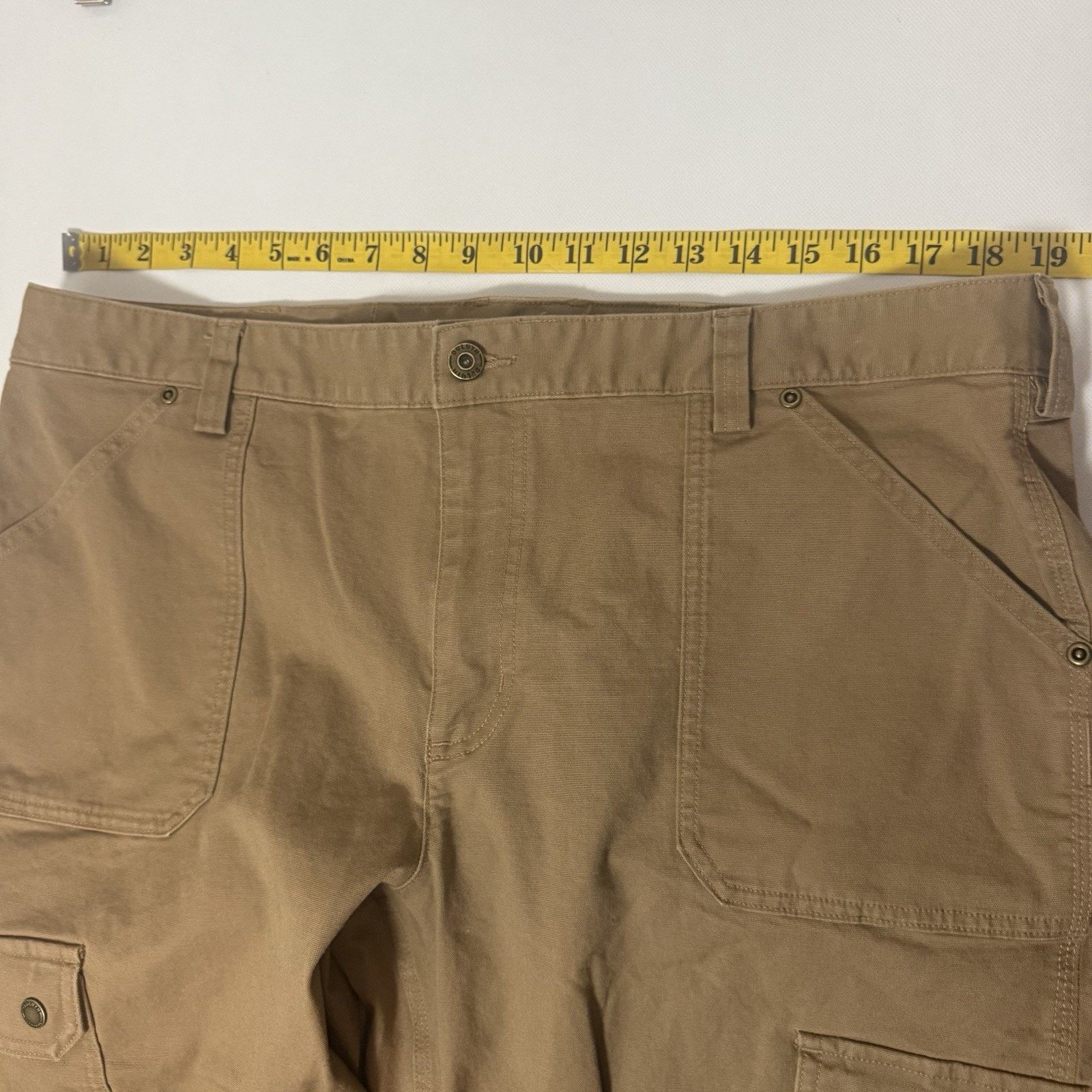 Duluth Trading Company Duluth Flex Fire Hose Work Pants Duck Canvas Reinforced Size 38" / US 16 / IT 52 - 6 Thumbnail