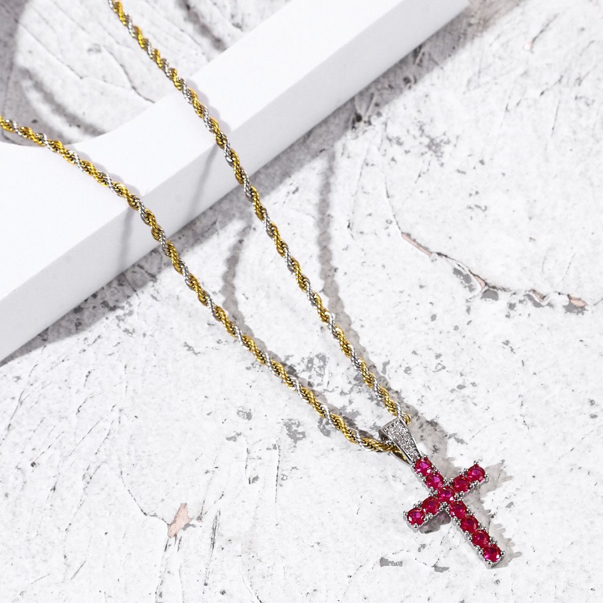 Other Cross Punk STEAL! Y2K Chains Necklace Chain Size ONE SIZE - 3 Thumbnail