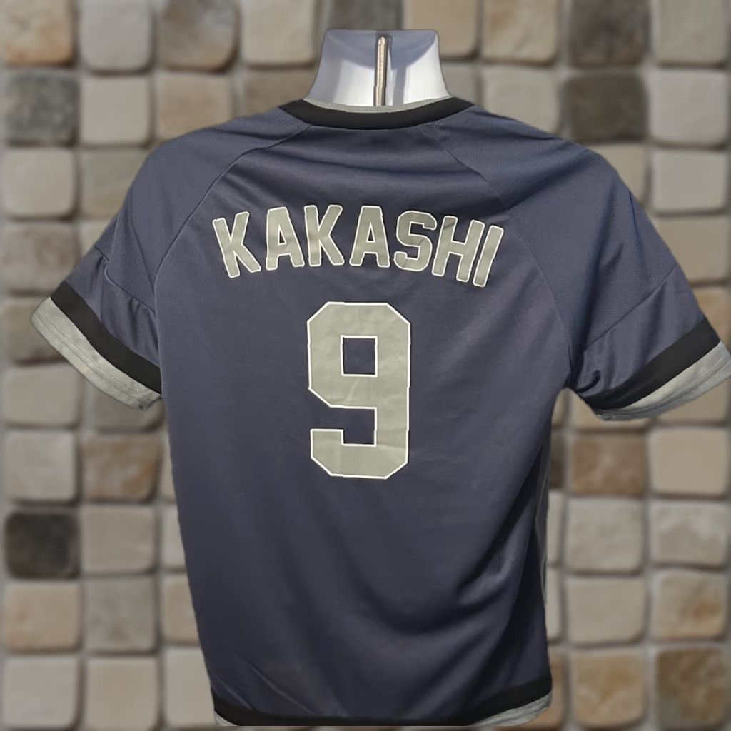 Vintage Boxlunch Naruto Shippuden Jersey ANBU Black Ops Kakashi #9 Jersey Men Large Size US L / EU 52-54 / 3 - 1 Thumbnail