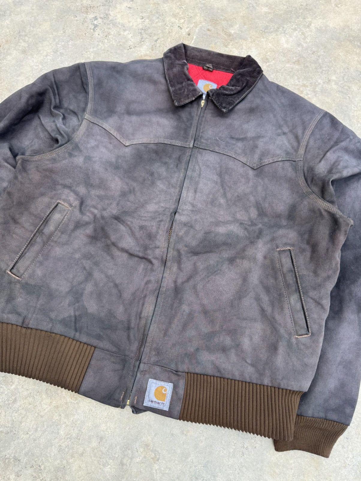 Carhartt CARHARTT SANTA FEE WASHED HOODIE JACKET DETROIT VINTAGE Size US XL / EU 56 / 4 - 2 Thumbnail