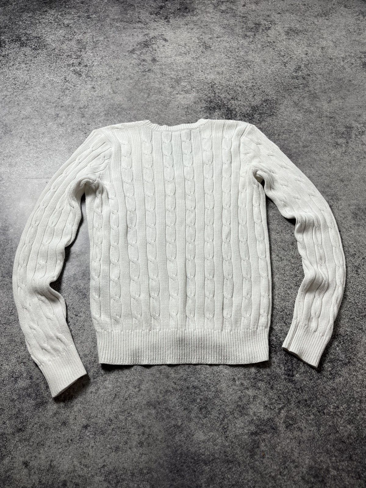 Polo Ralph Lauren 🔥90’s Ralph Lauren Polo Oldmoney Cable Knit Sweater Size M / US 6-8 / IT 42-44 - 5 Thumbnail