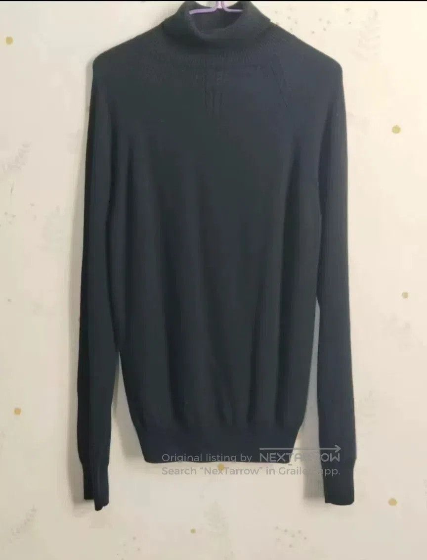 Saint Laurent Paris Saint Laurent Blue Wool Turtleneck Sweater. Size US L / EU 52-54 / 3 - 1 Thumbnail