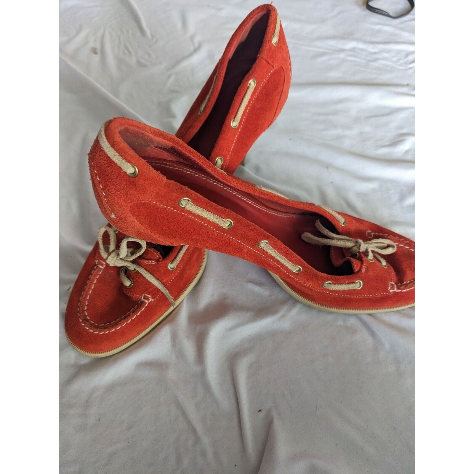 Bally Bally High Heels Balmoral Suede Rawhide Trim. Made in Italy Size US 10 / IT 40 - 11 Thumbnail