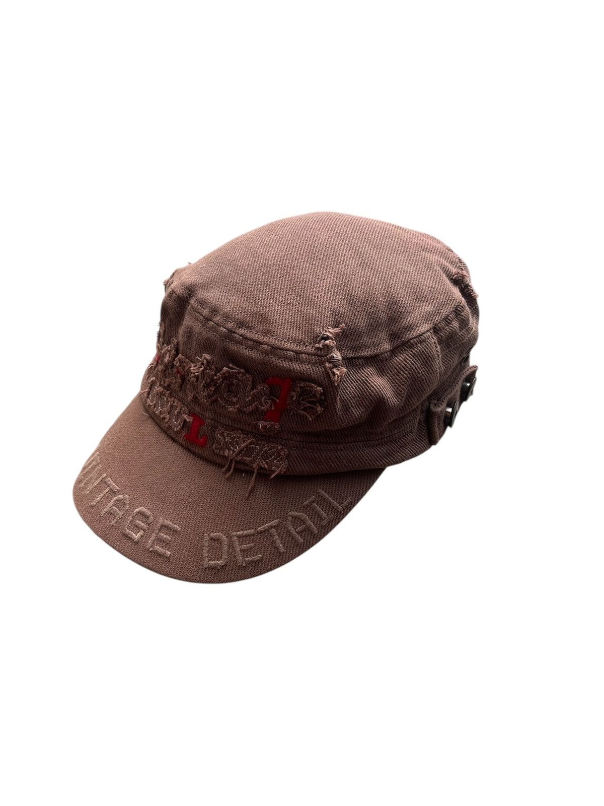Hysteric Glamour × If Six Was Nine × Japanese Brand VINTAGE SOUL DISTRESSED CADETHAT Y2K Size ONE SIZE - 1 Thumbnail