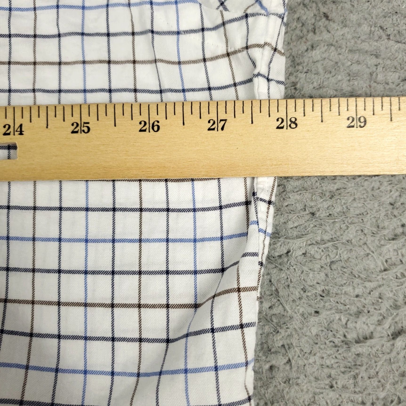 Ralph Lauren RALPH LAUREN Button-Up Shirt Mens 2XL White Check Long Sleeve Casual Classic Preppy Size US XXL / EU 58 / 5 - 6 Thumbnail