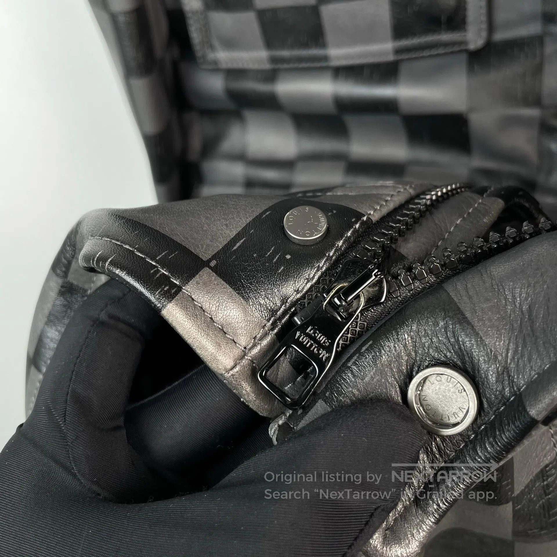 Louis Vuitton Louis Vuitton Black and grey checkered four pocket leather Size US S / EU 44-46 / 1 - 5 Thumbnail