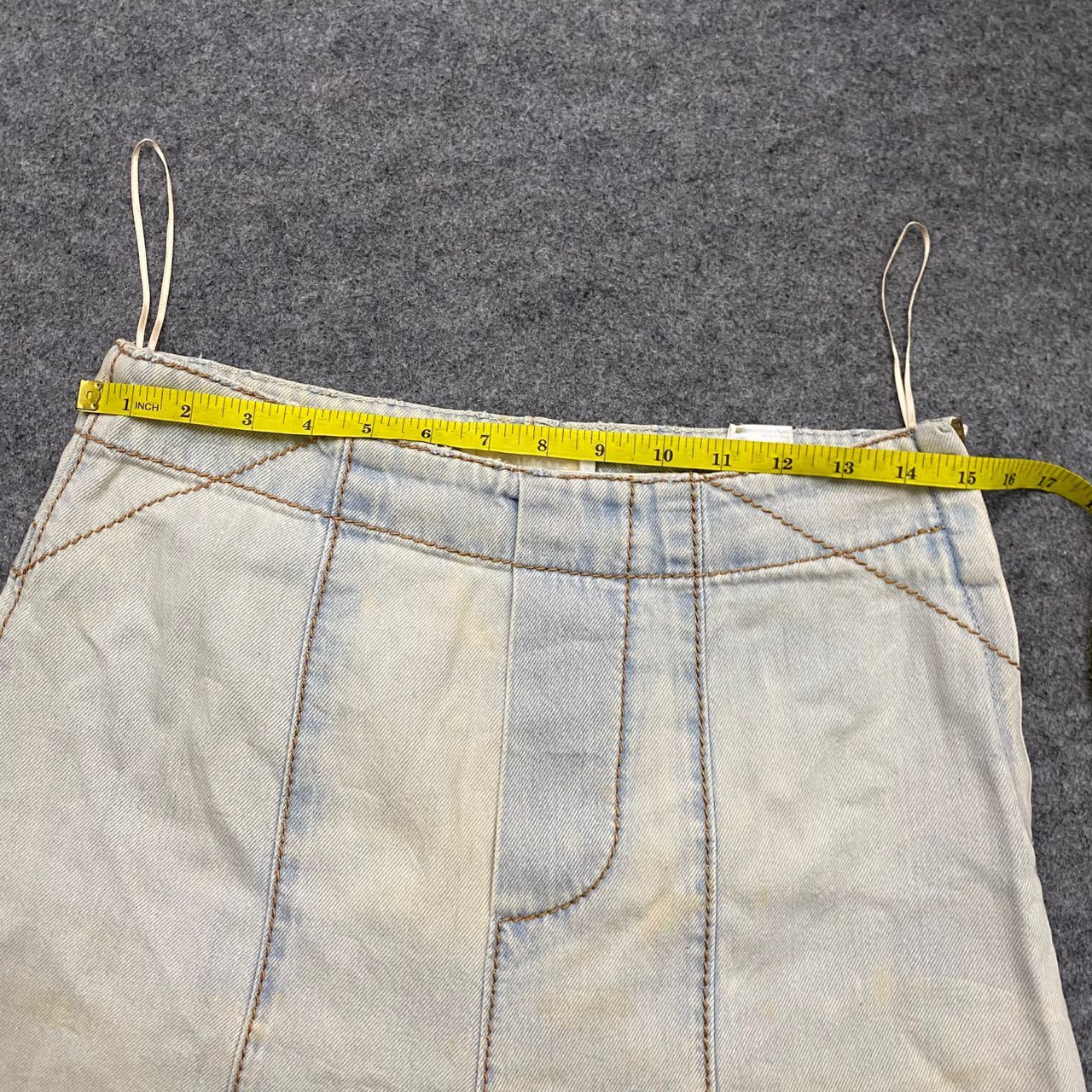 Chloe Vintage Chloe Bleached Denim Streetwear Jeans Size 30" / US 8 / IT 44 - 4 Thumbnail