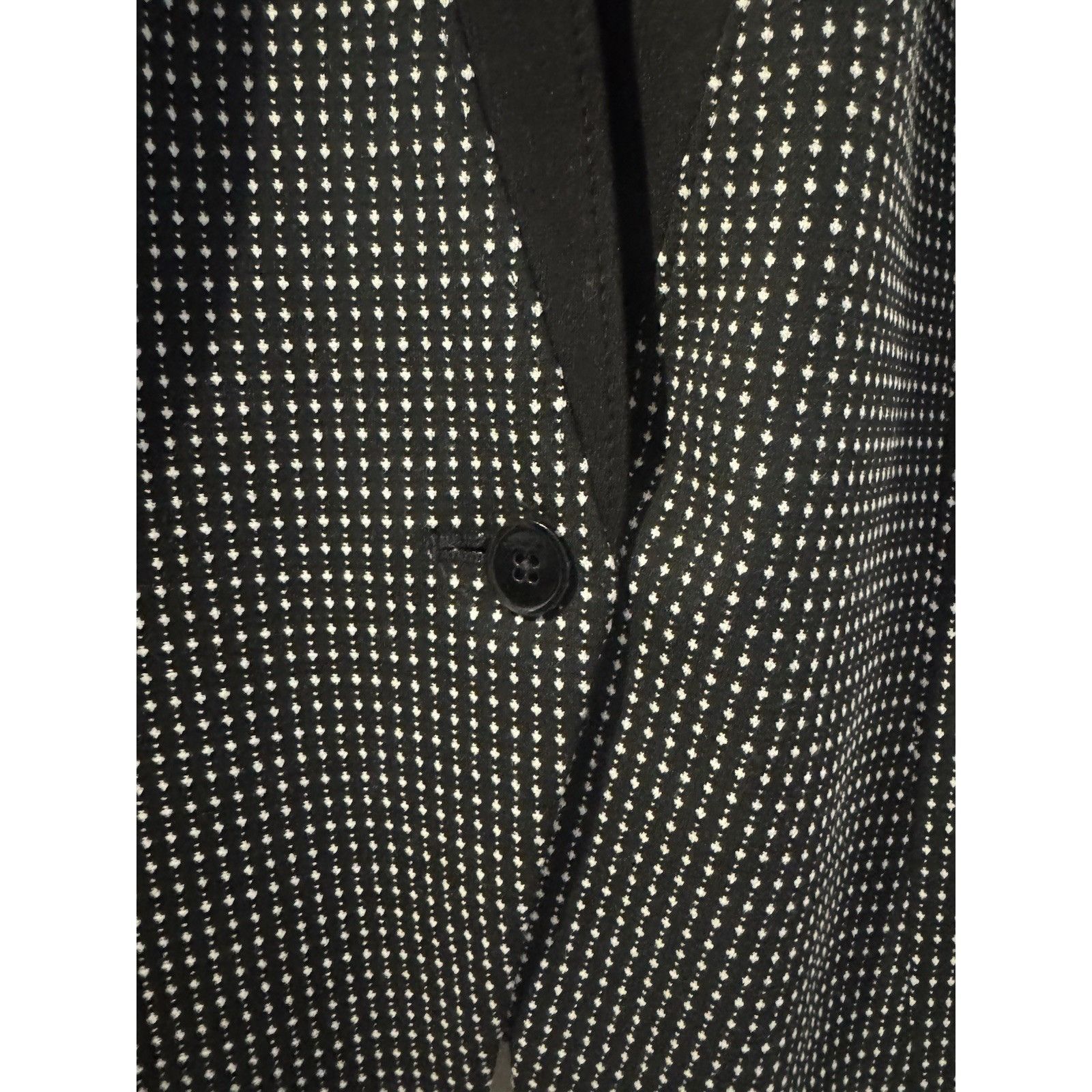 Other White & Black Blazer Size 4 Jacket Size S / US 4 / IT 40 - 2 Thumbnail