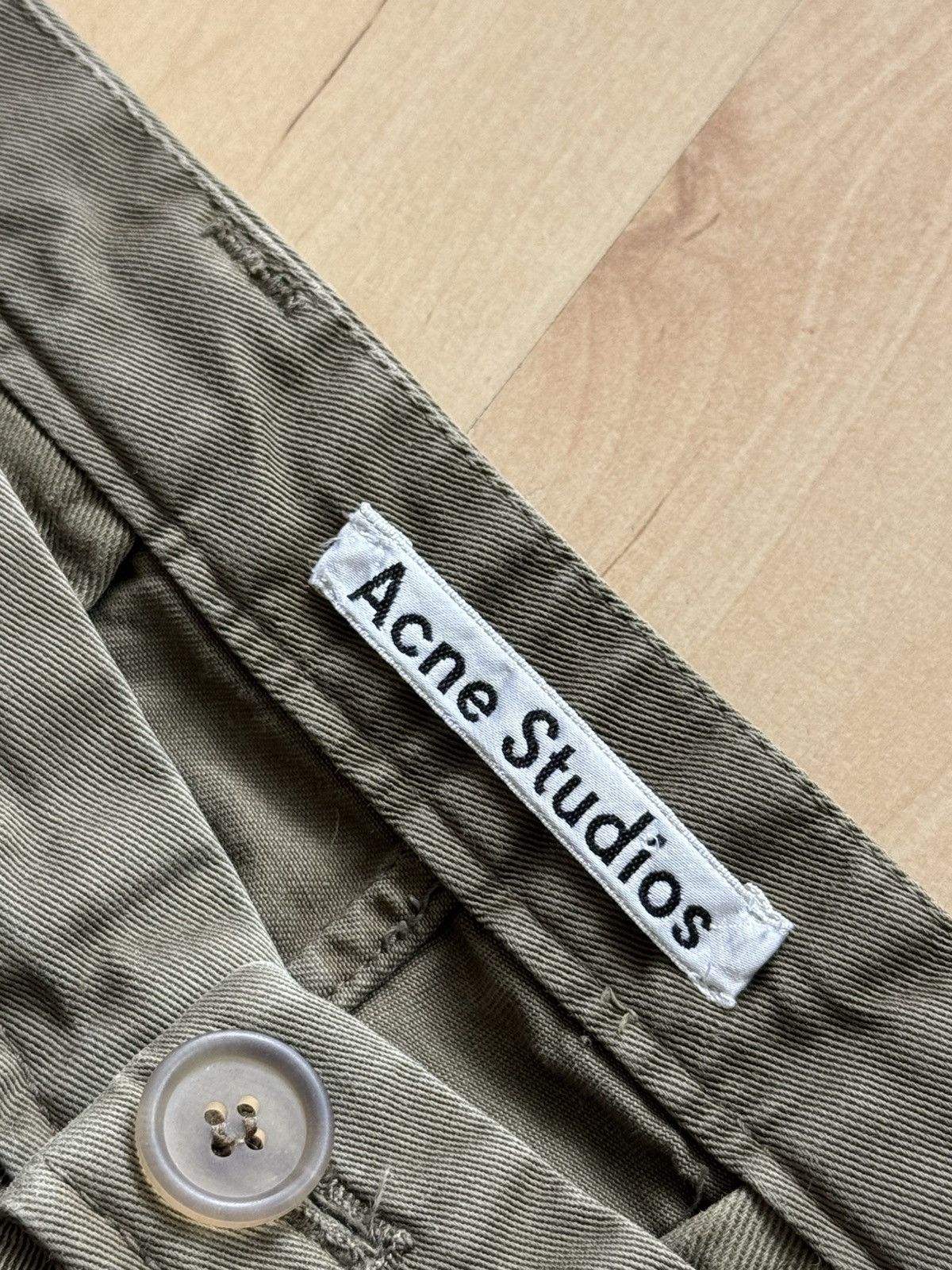 Acne Studios Acne Studios ishir chino cotton shorts size 50 Size US 34 / EU 50 - 3 Thumbnail