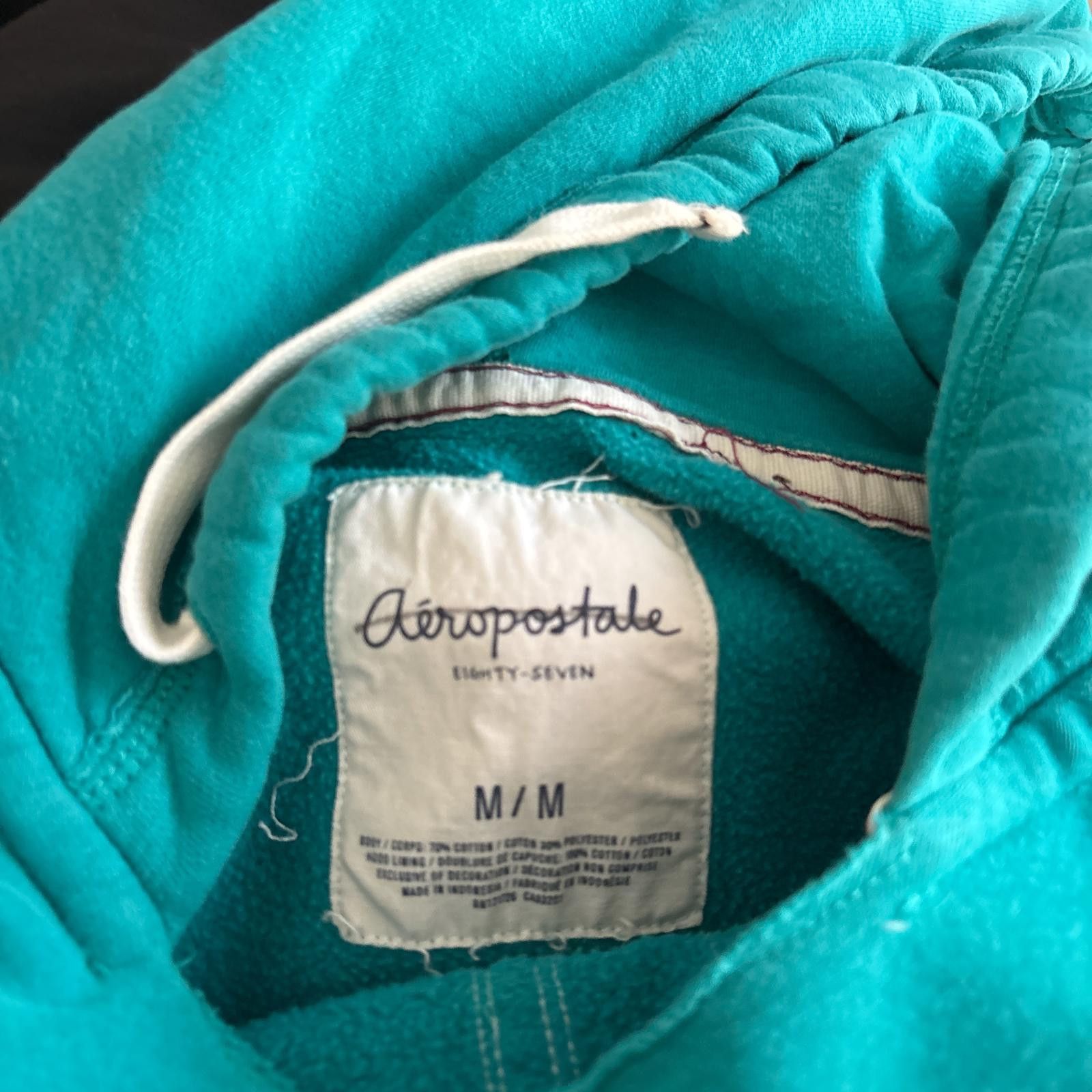 Aeropostale y2k blue Aeropostale fitted hoodie Size M / US 6-8 / IT 42-44 - 5 Thumbnail