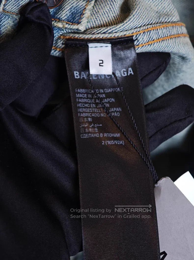 Balenciaga Balenciaga Denim jacket Size US M / EU 48-50 / 2 - 8 Thumbnail