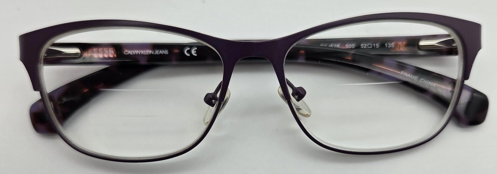 Calvin Klein Calvin Klein Jeans CKJ528 Eyeglasses FRAMES ONLY 52-15-135 Size ONE SIZE - 1 Thumbnail