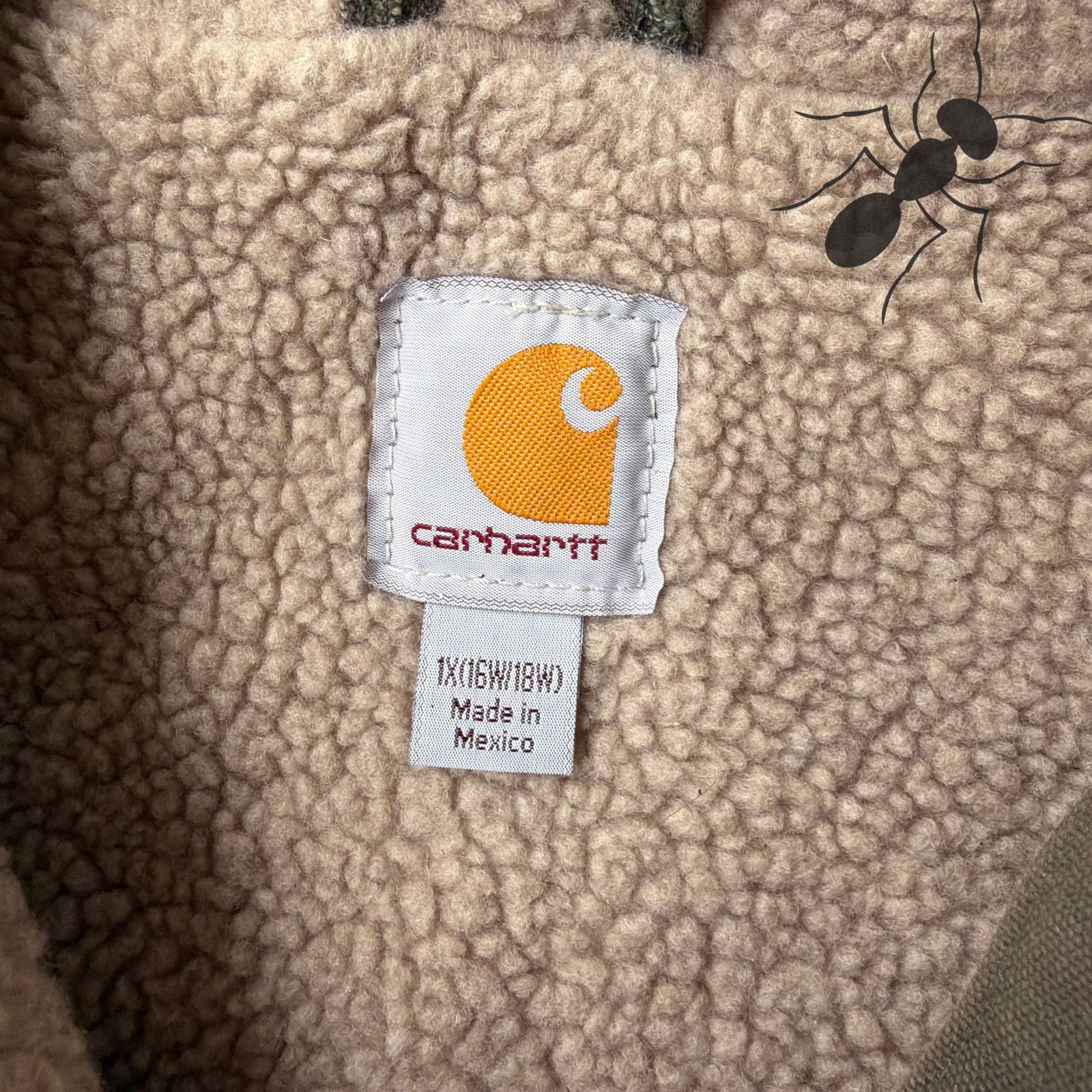 Carhartt × Vintage Carhartt WOMENS WV001 green work wear vest Size US XL / EU 56 / 4 - 5 Thumbnail