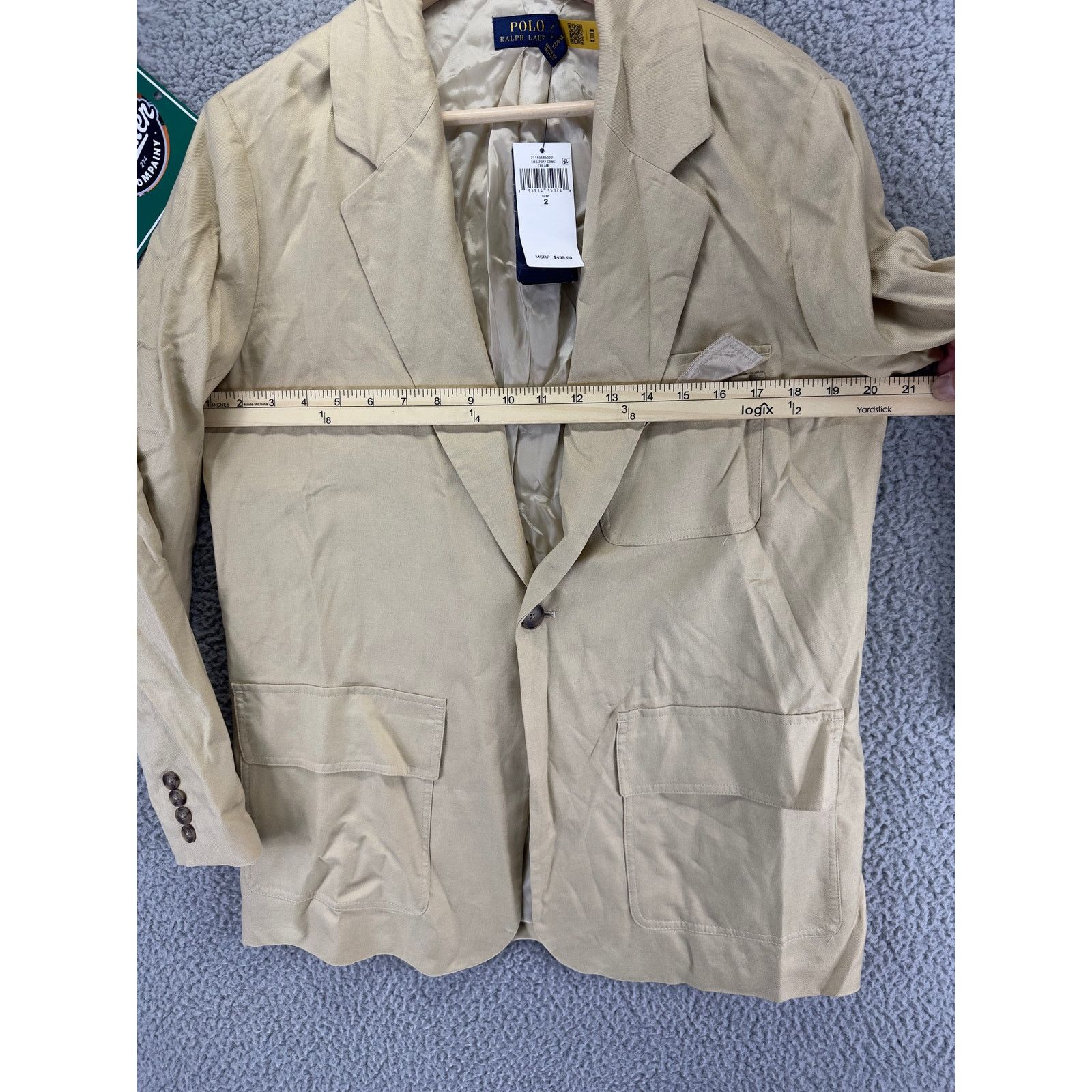 Lauren Ralph Lauren Polo Ralph Lauren One Button Blazer Jacket Womens Size 2 Size S / US 4 / IT 40 - 5 Thumbnail