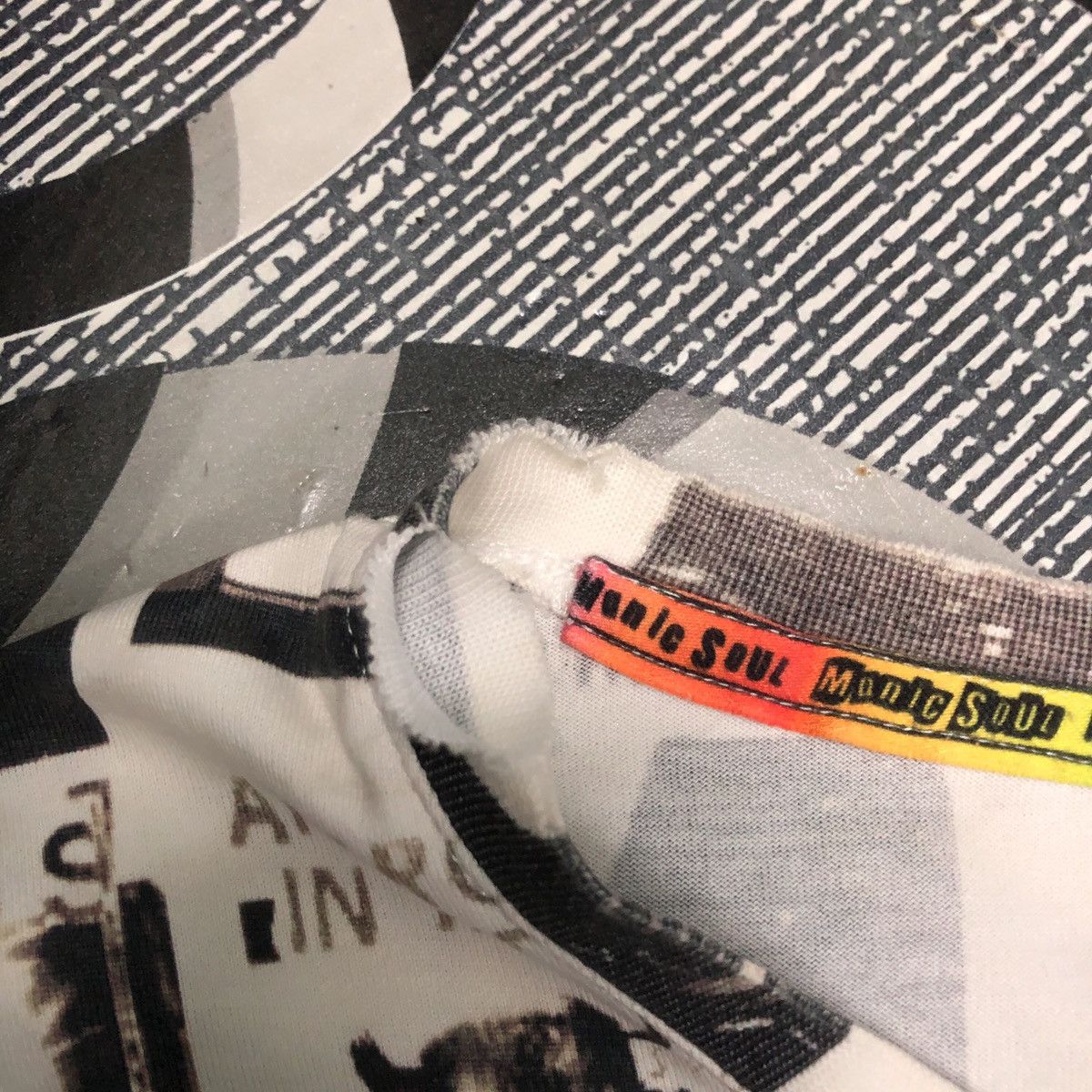 Band Tees × Japanese Brand × Seditionaries Sex Pistol Punk Collage Tshirt Black Flag The Clash Size US M / EU 48-50 / 2 - 9 Thumbnail