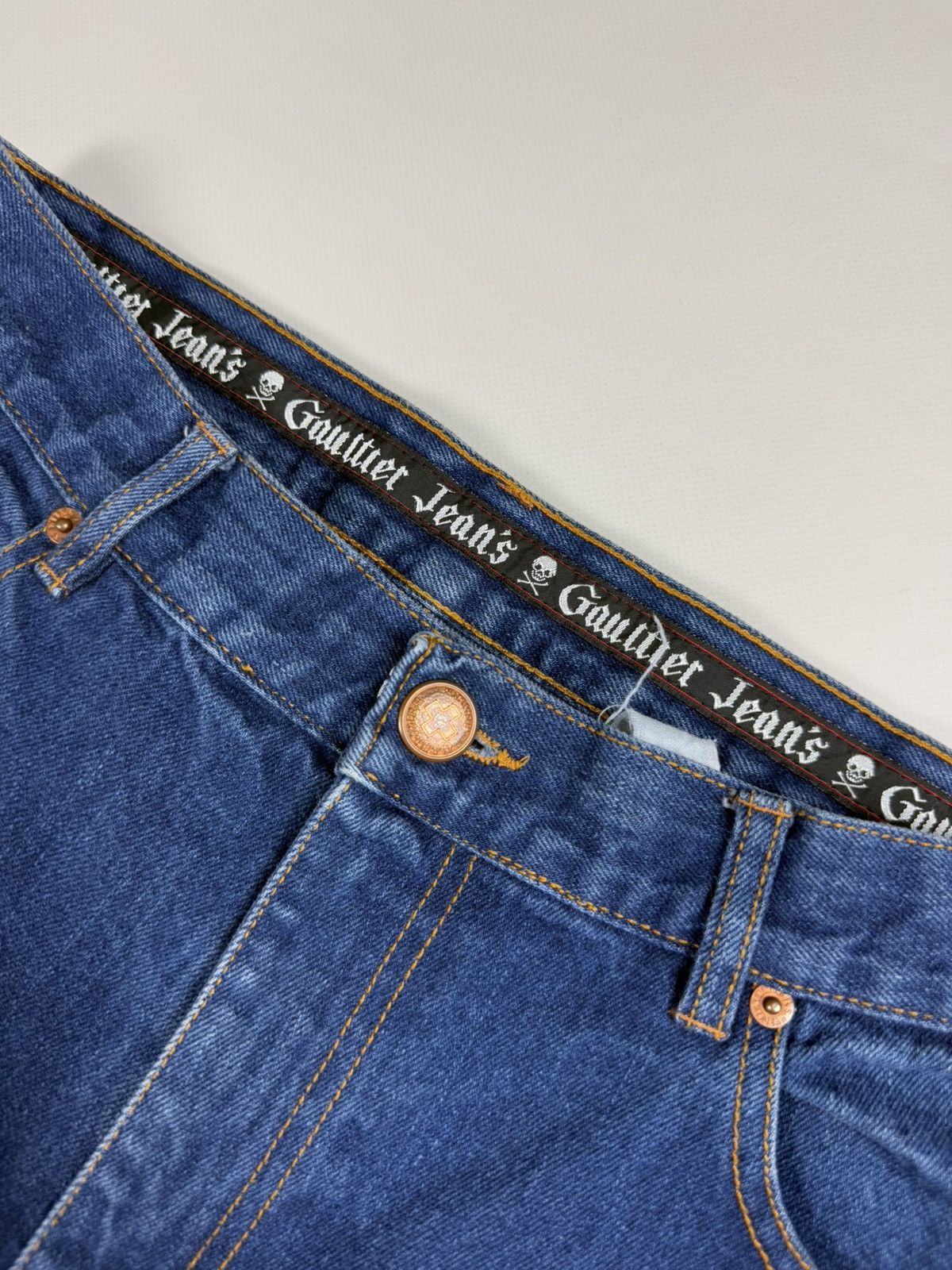Jean Paul Gaultier Jean Paul Gaultier Vintage Unisex Denim Designer Jeans Size US 29 - 10 Thumbnail