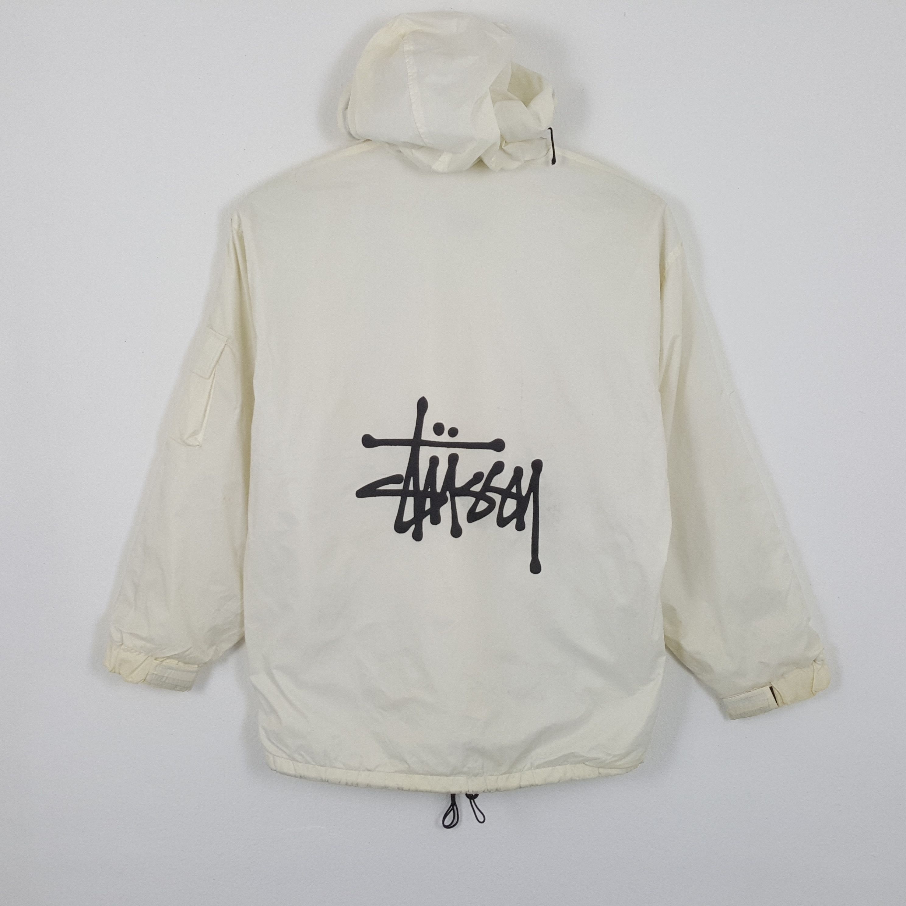 Vintage STUSSY Streetwear Skateboard Logo Style Jacket