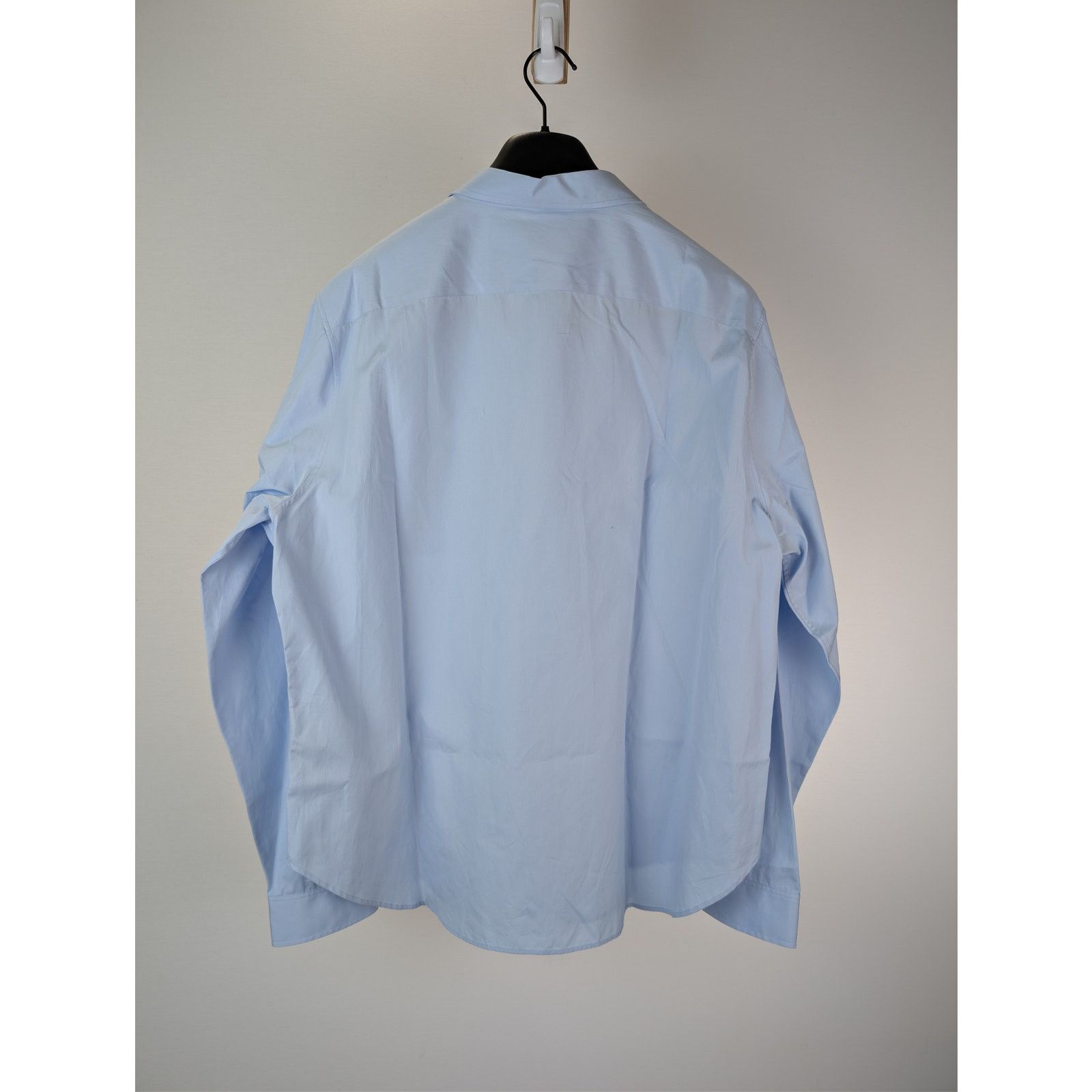 Loewe o1rshd1 Anagram Debossed Shirt in Light Blue Size US M / EU 48-50 / 2 - 17 Thumbnail