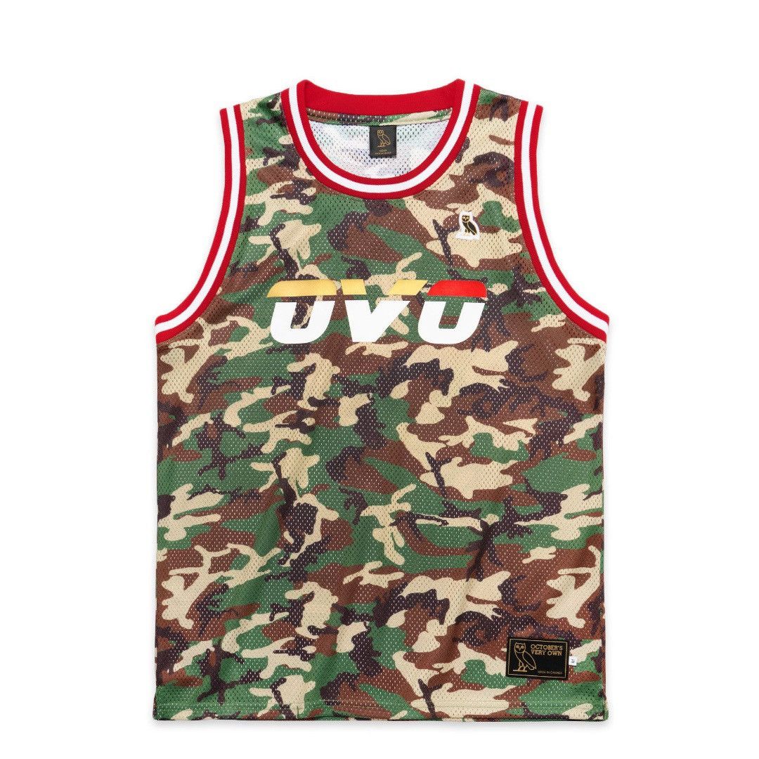 October's Very Own Drake OVO Camo Jersey Size US S / EU 44-46 / 1 - 1 Thumbnail