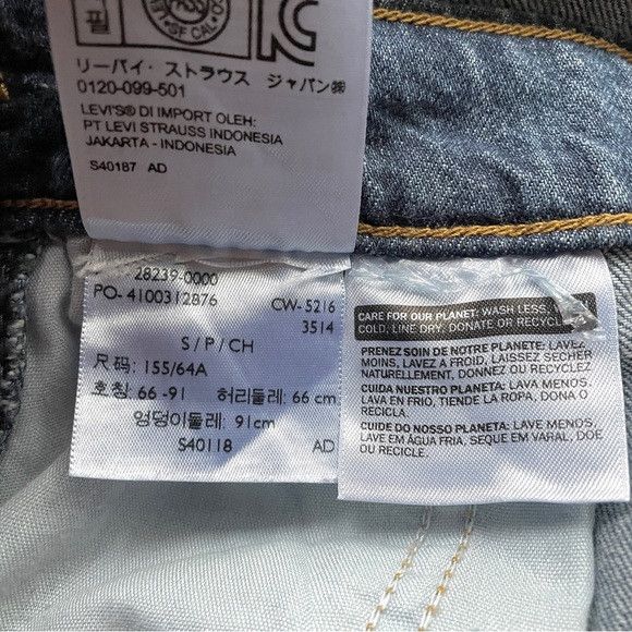 Levi's Levi's Heritage Straight Leg Distressed Overalls - S Size 29" - 5 Thumbnail