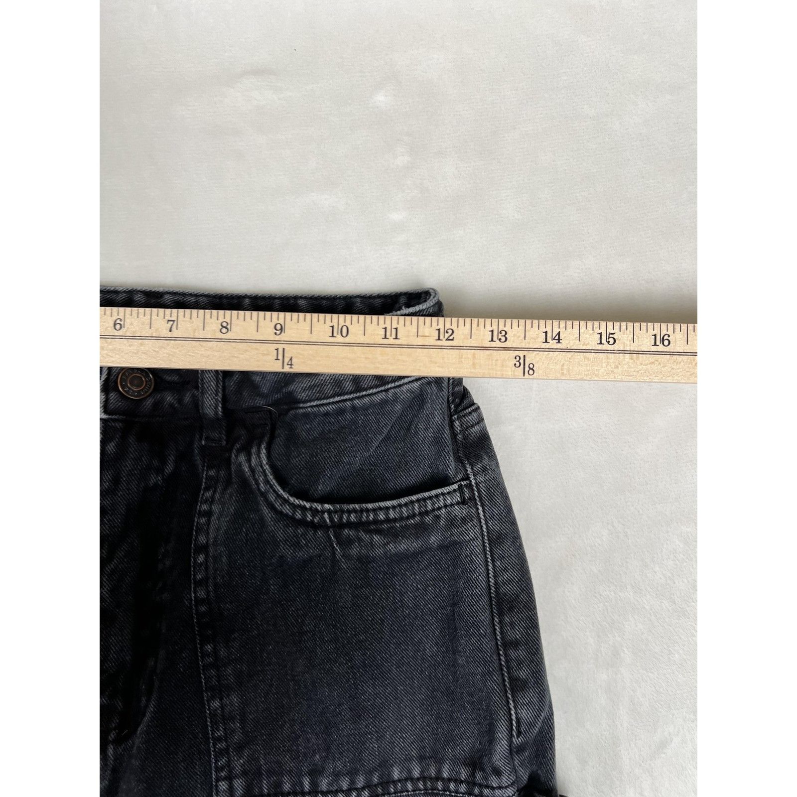 Pacsun PacSun 90s BF Carpenter Jeans Womens 26 Gray Boyfriend Relax Size 26" / US 2 / IT 38 - 3 Thumbnail
