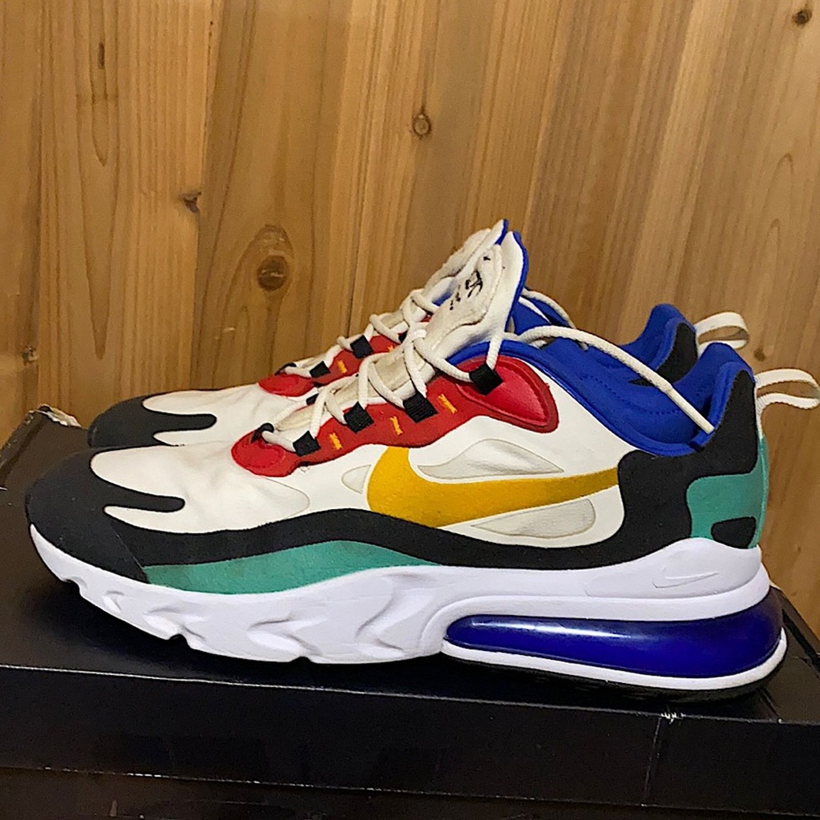 Nike Nike Air Max 270 React Bauhaus Size US 10.5 / EU 43-44 - 4 Thumbnail