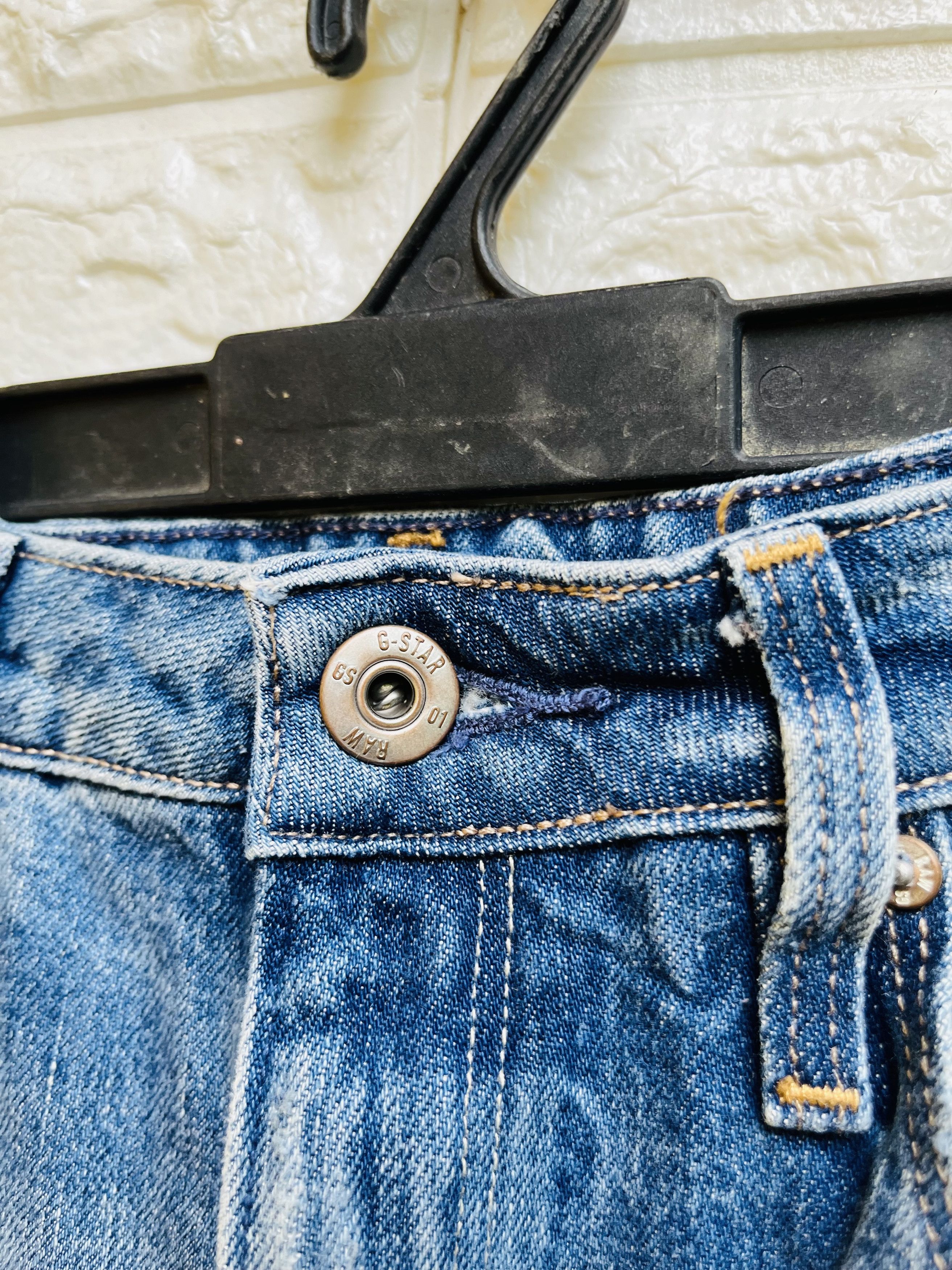 G-Star × Japanese Brand Vintage G-Star Raw Distressed Japan Designer Fashion Style Size US 32 / EU 48 - 5 Thumbnail