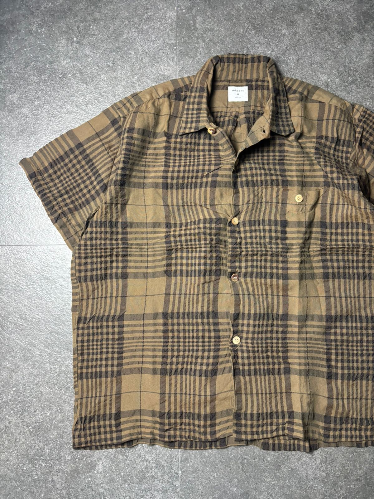 Dezert 2000s Dezert Oversize Plaid Shirt Size US L / EU 52-54 / 3 - 2 Thumbnail