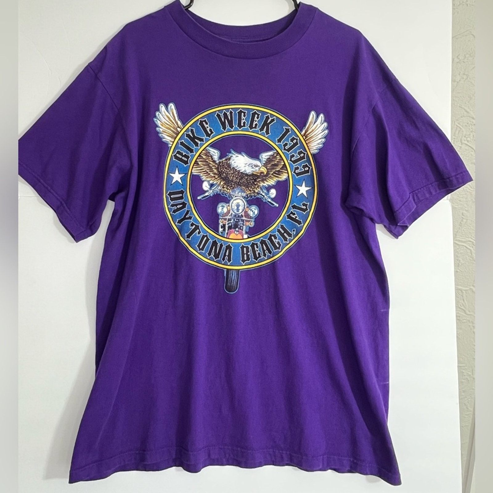 Vintage Vintage Daytona Bike Week Screamin Eagle Graphic Shirt 1999 Size US L / EU 52-54 / 3 - 1 Thumbnail