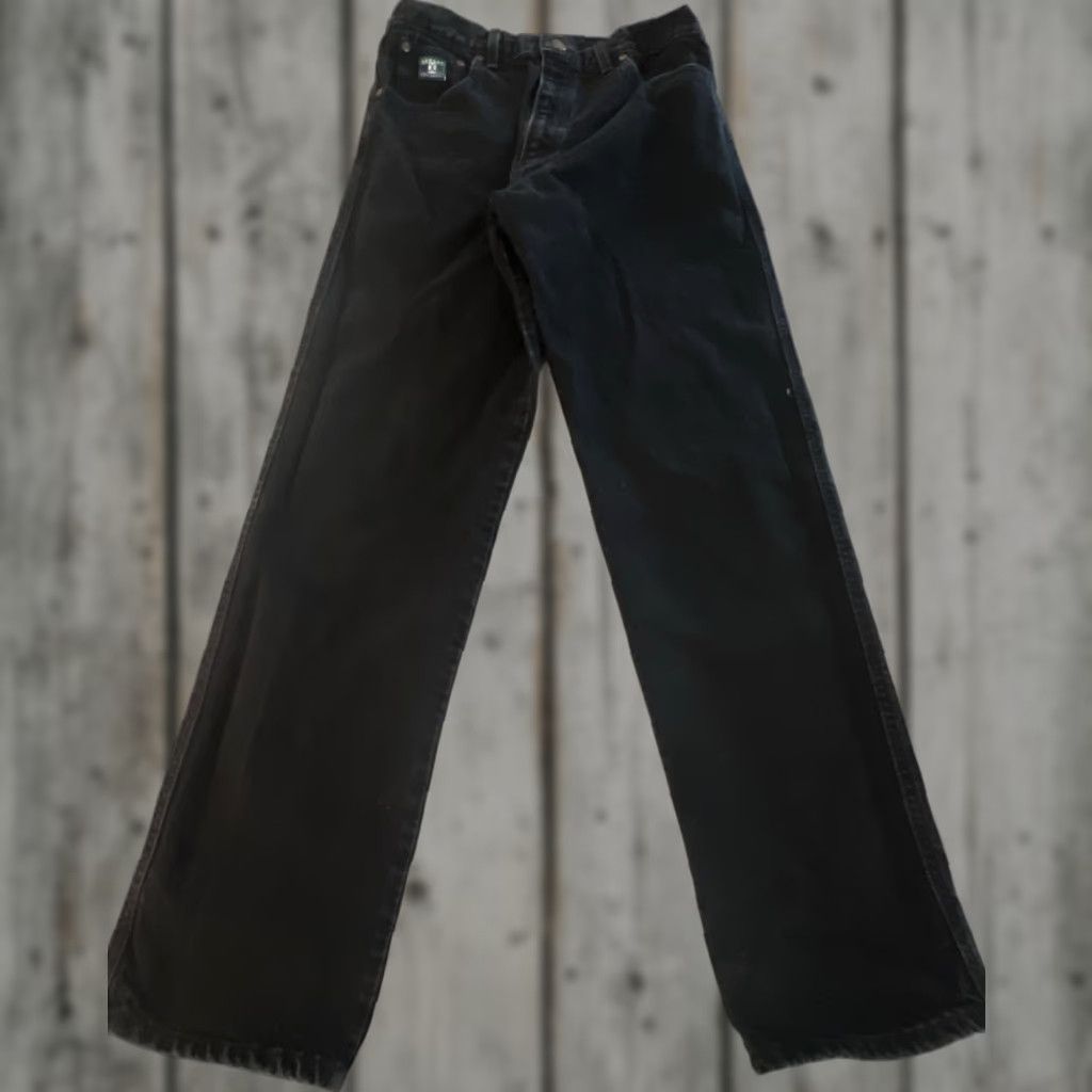 Equipment VINTAGE Cowboy Equipment Black Jeans Men’s 32x32 Denim Straight 5-Pocket USA Rancher Classic Fit Jeans Mens Size US 32 / EU 48 - 1 Thumbnail