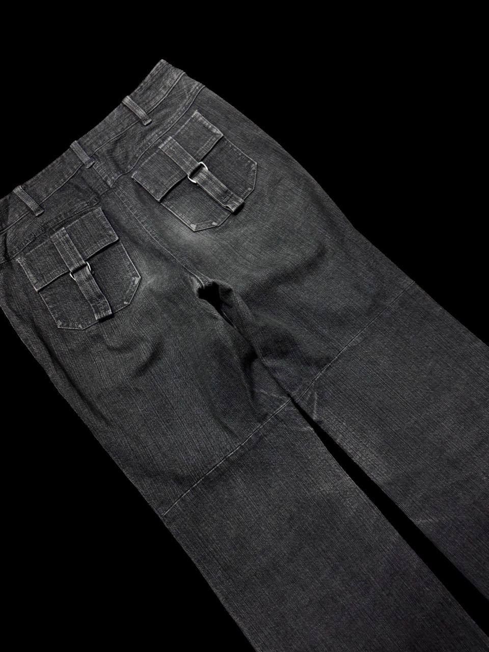 Other BAGGY FLARE Leilian Mudwash Bushpants Sick Distressed Jean Size US 29 - 16 Thumbnail