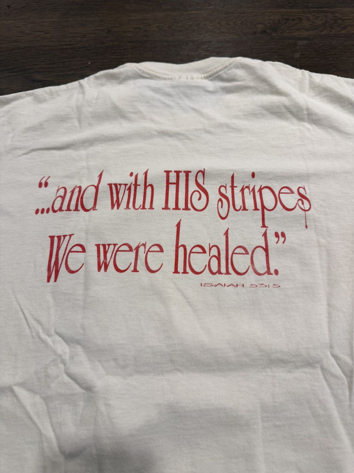 TEE JAYS Vintage 90’s Living Epistles Jesus T Shirt Punk Rock Size US XL / EU 56 / 4 - 6 Thumbnail